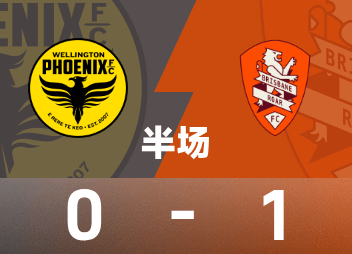 พักครึ่งเอ-ลีก: วิดิชโต้กลับและทำประตู เวลลิงตัน ฟีนิกซ์ 0-1 บริสเบน โรร์ชั่วคราว